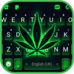 Logo of Neon Cannabis Keyboard Backgro android Application 